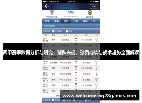西甲赛季数据分析与研究：球队表现、球员成绩与战术趋势全面解读