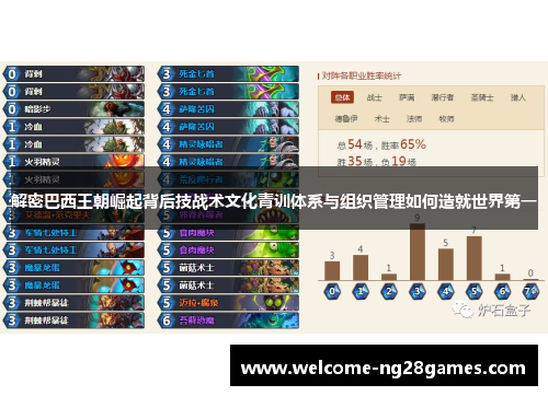 解密巴西王朝崛起背后技战术文化青训体系与组织管理如何造就世界第一