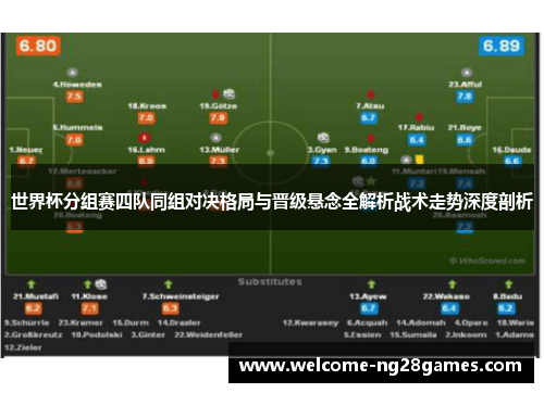 世界杯分组赛四队同组对决格局与晋级悬念全解析战术走势深度剖析