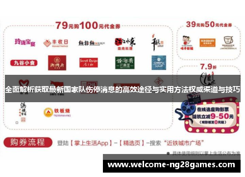 全面解析获取最新国家队伤停消息的高效途径与实用方法权威渠道与技巧